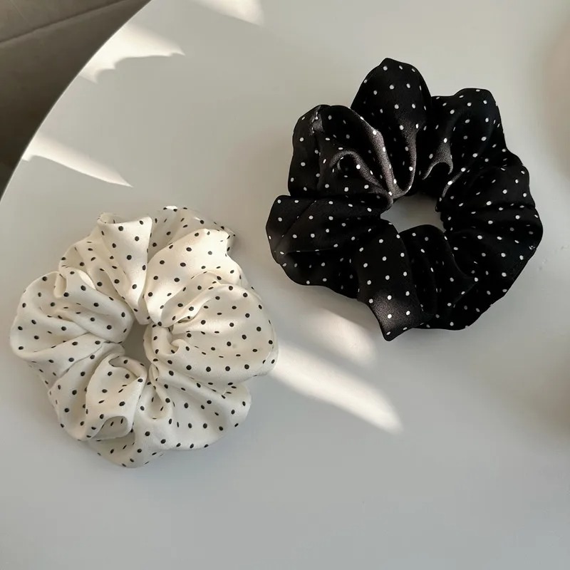 Tech Hair Accessories - 2Pcs Elegant Minimalist Hair Scrunchies for