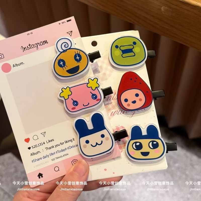 Tamagotchi Series Hairpin Cart - Tech Hair Accessories recension och pris