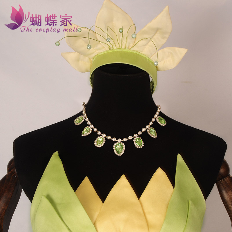 Princess Tiana Dress Cosplay C - Tech Hair Accessories recension och pris