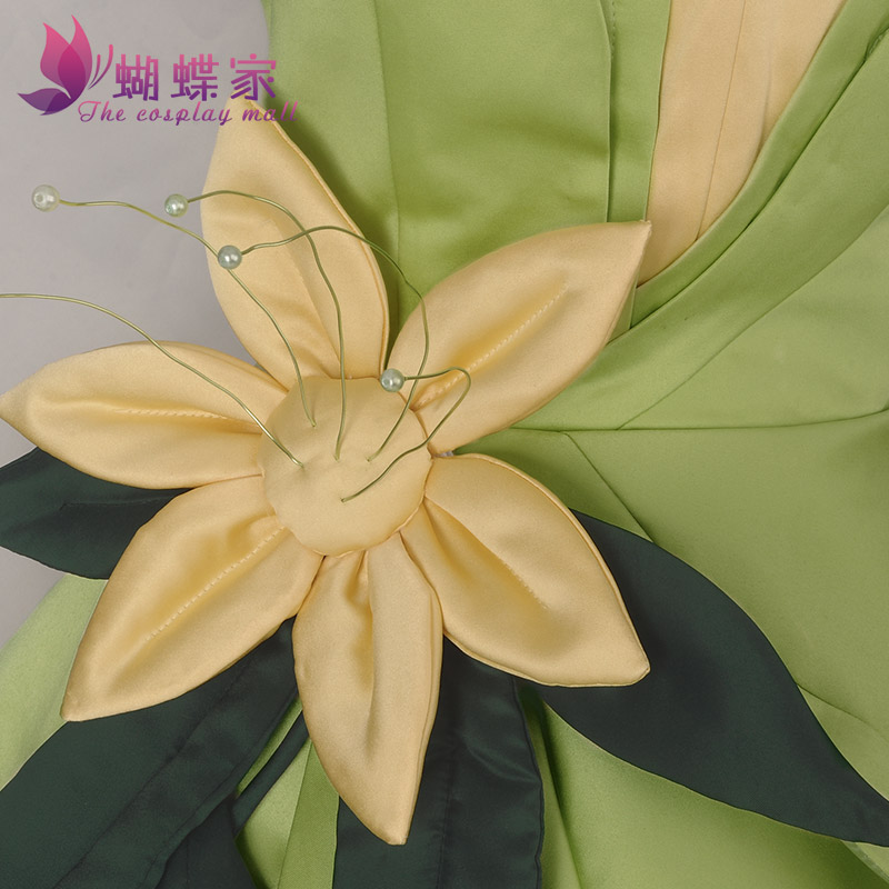 Princess Tiana Dress Cosplay C - Tech Hair Accessories recension och pris