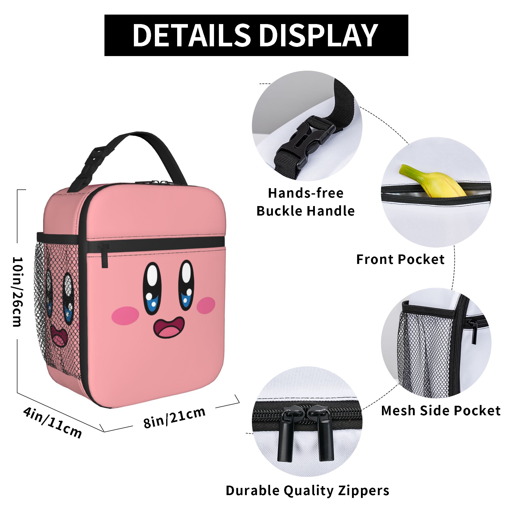 Custom K-Kirbys Resuable Lunch - Tech Office Accessories recension och pris