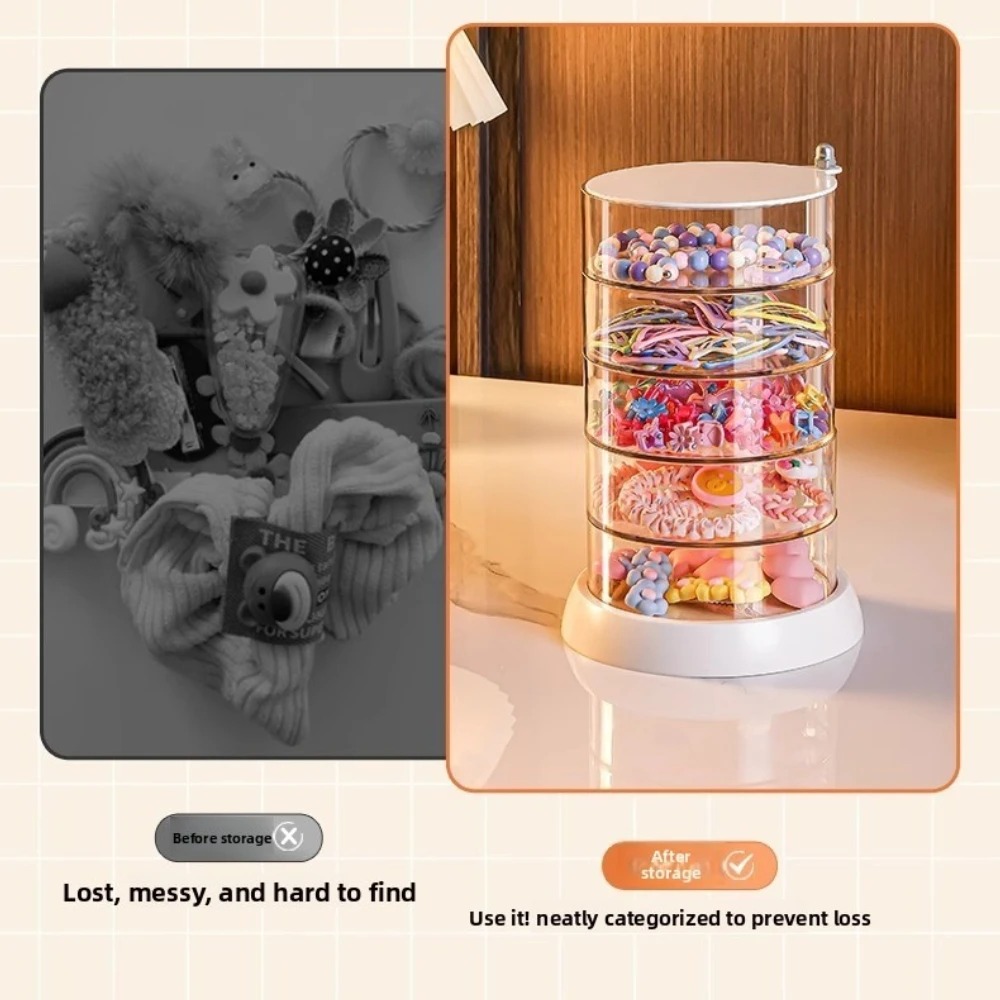 360 Rotating Clear Hair Access - Tech Hair Accessories recension och pris