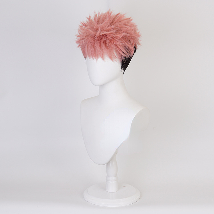 Anime Itadori Yuji Cosplay Wig - Tech Accessories For Men recension och pris