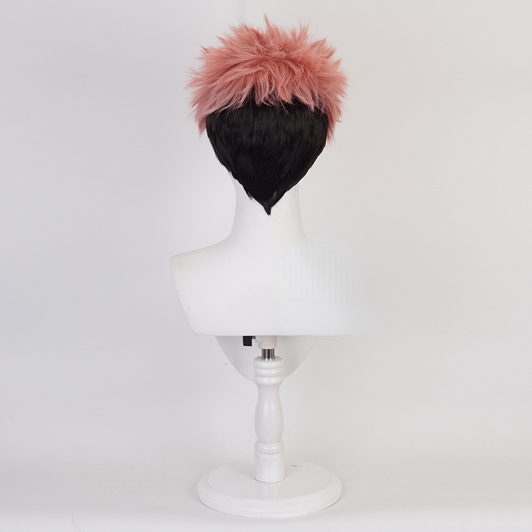 Anime Itadori Yuji Cosplay Wig - Tech Accessories For Men recension och pris