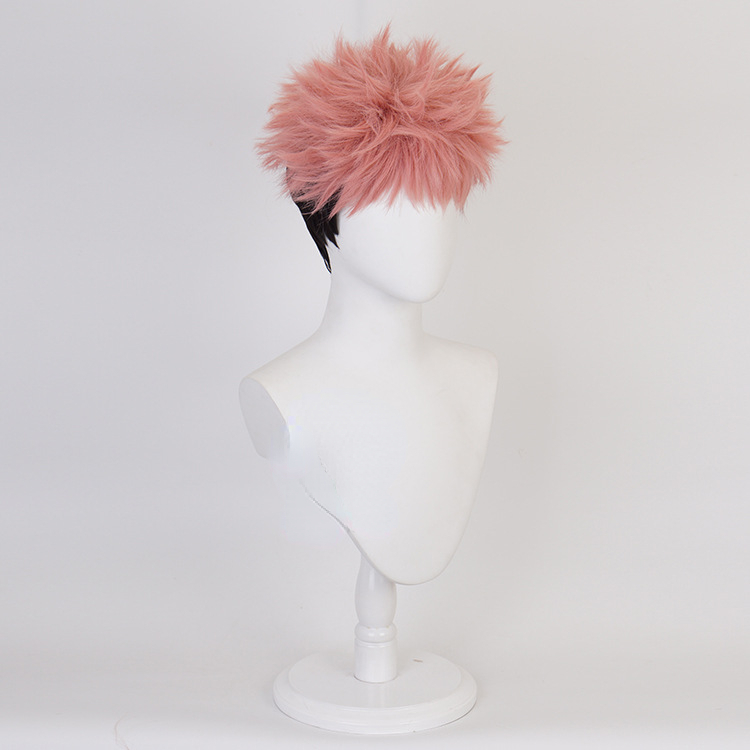 Anime Itadori Yuji Cosplay Wig - Tech Accessories For Men recension och pris