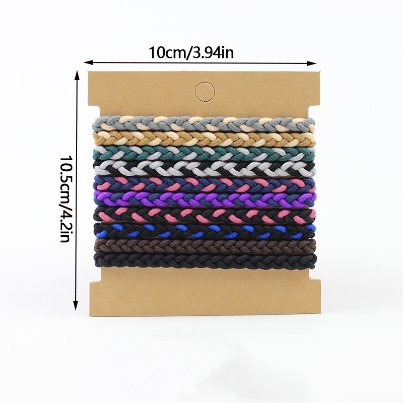 10pcs Boho Hair Ties Bracelets - Tech Accessories For Men recension och pris
