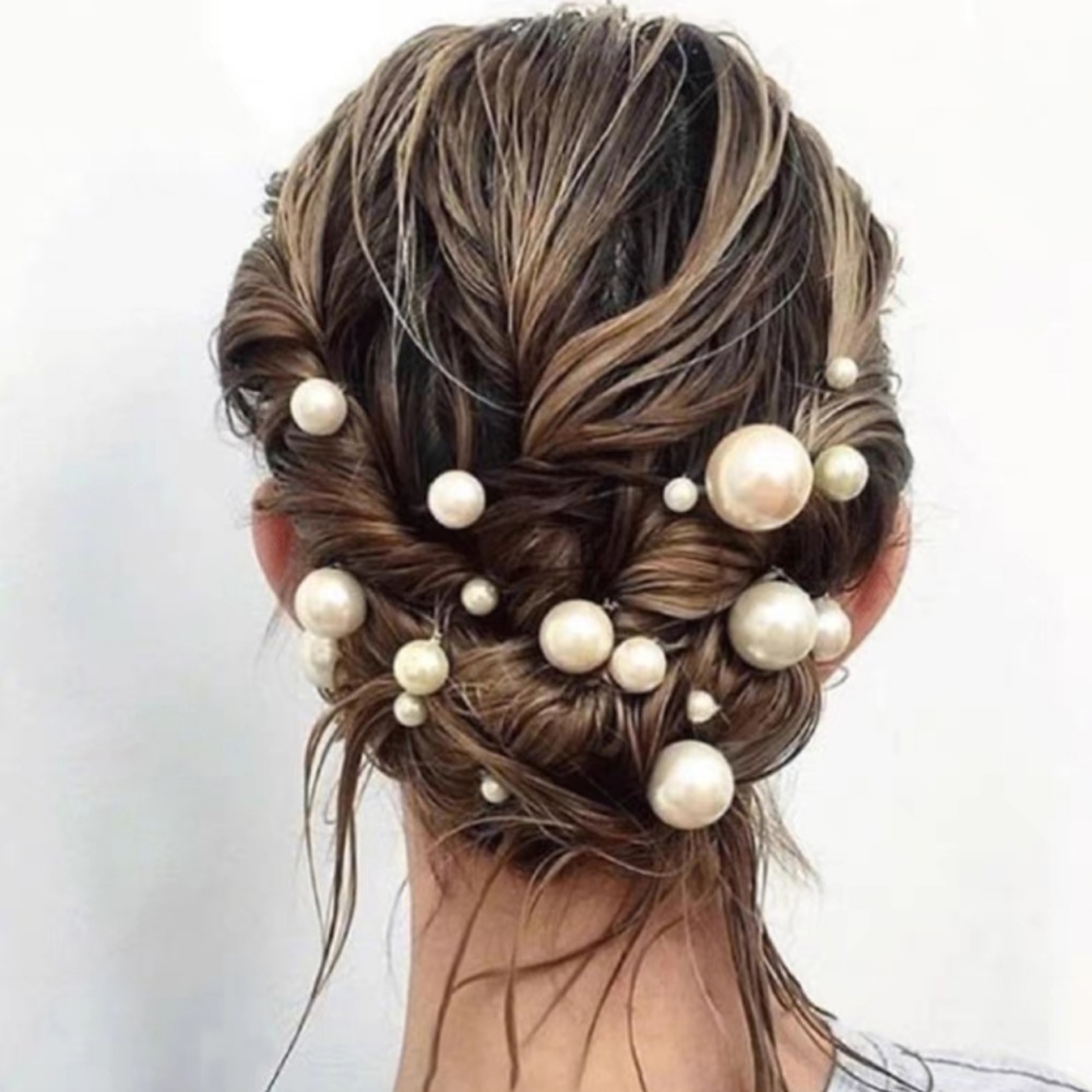 Pearl Crystal Hair Pins Comb S - Tech Hair Accessories recension och pris