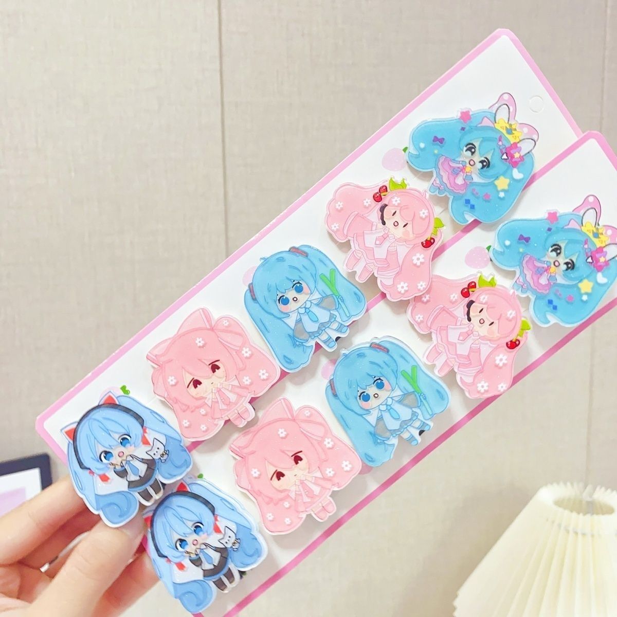 Hatsune Miku cartoon hair clip - Tech Hair Accessories recension och pris
