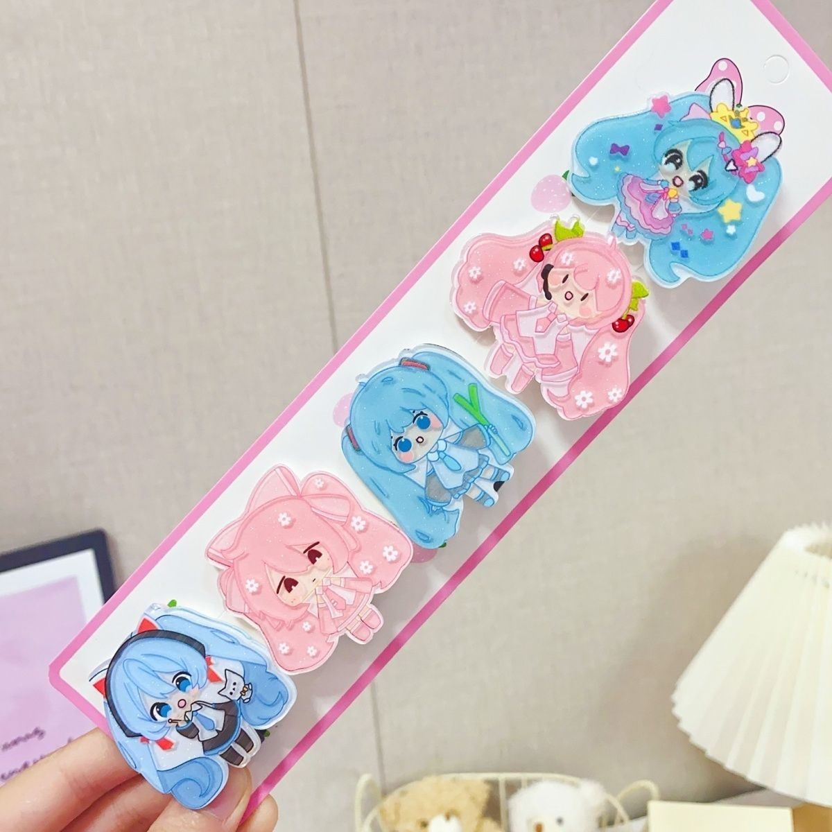 Hatsune Miku cartoon hair clip - Tech Hair Accessories recension och pris