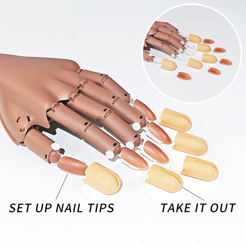 Nail Fake Practice Hand Movabl - Vet Tech Accessories recension och pris
