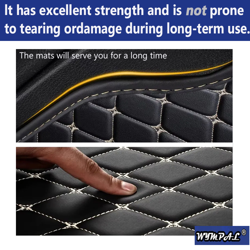 Luxury Leather Car Floor Mats  - Tech Accessories Luxury recension och pris