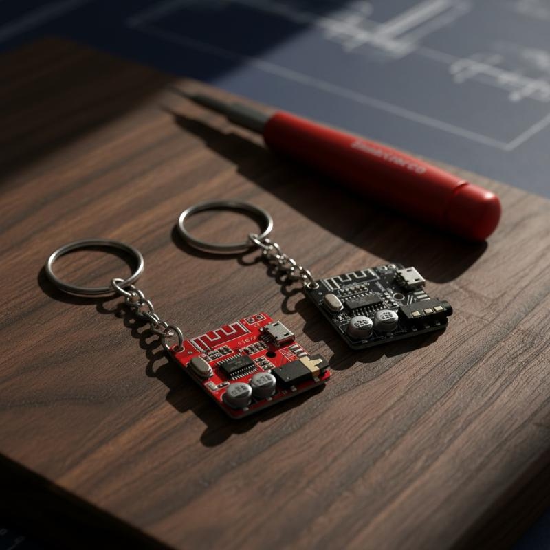 Circuit Board Keychain Minimal - Jet Tech Accessories recension och pris